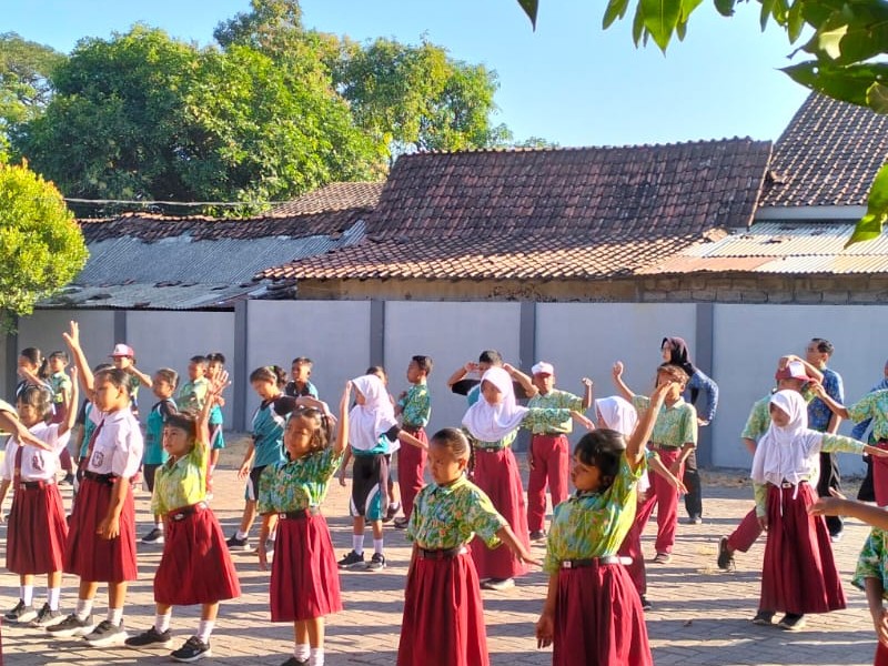 Semangat Hari Anak Nasional 2026, SD Negeri 1 Suboh Gelar Senam Bersama